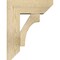 Ekena Millwork Westlake Slat Rough Sawn Bracket w/ Offset Brace, Douglas Fir, 6"W x 14"D x 18"H BKT0604X14X18WTL06RDF - alternate 4